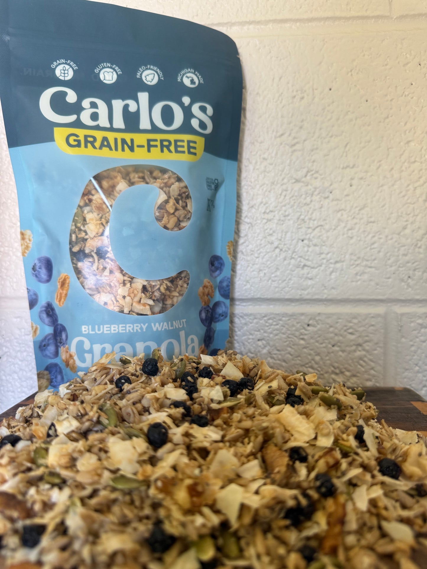 Blueberry Walnut Granola