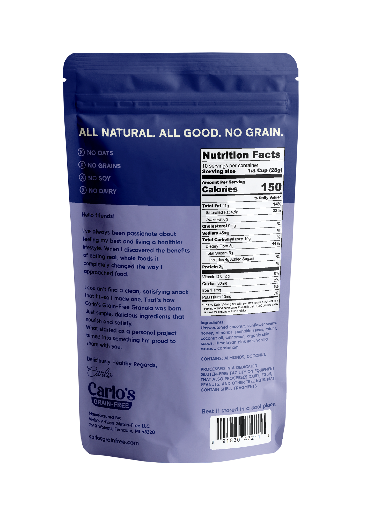 Original Cinnamon Raisin Granola