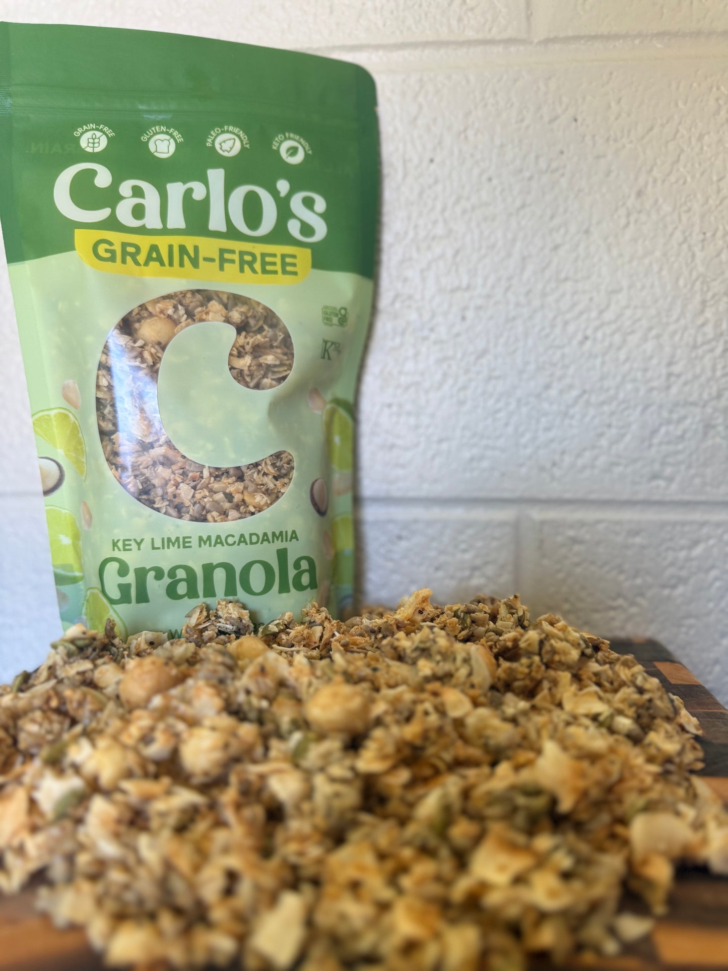 Key Lime Macadamia Granola